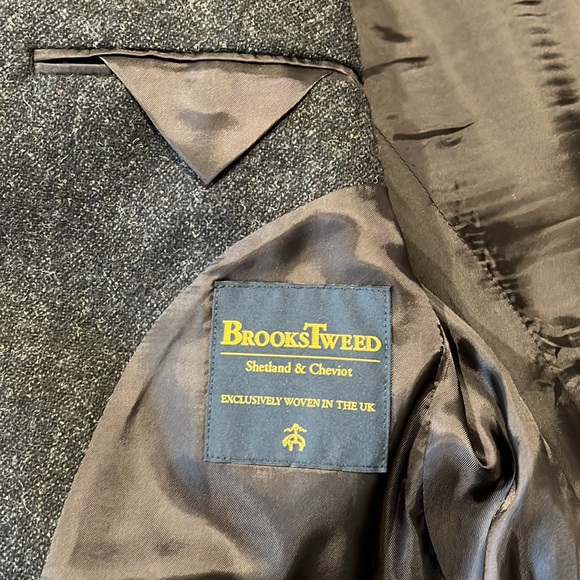 Brooks Brothers wool jacket navy size 42R - Picture 2 of 9